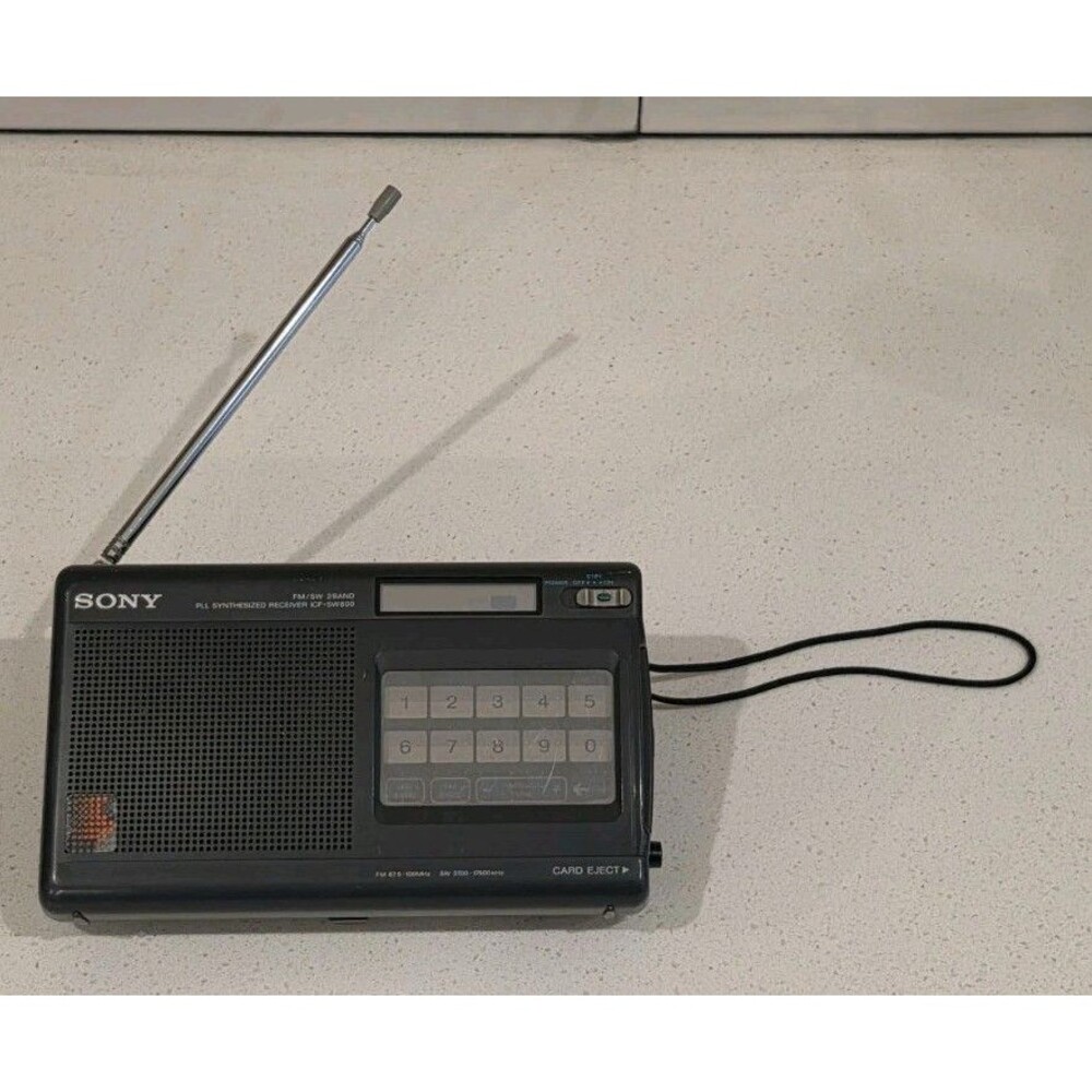 Sony ICF-SW800 FM SW 2 Band Short Wave Radio